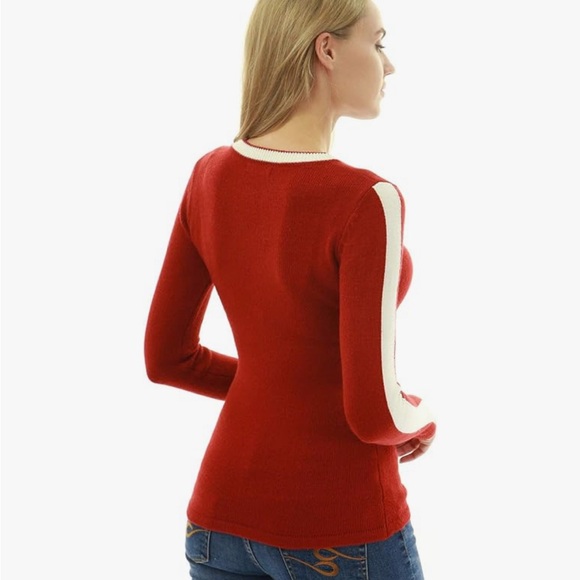 PattyBoutik Ski Sweater- Large. NWOT. Great apres ski! - Picture 2 of 8